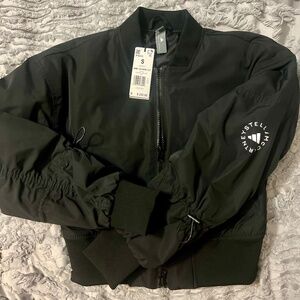 adidas by Stella McCartney Zip-Up Cropped Sweatshirt